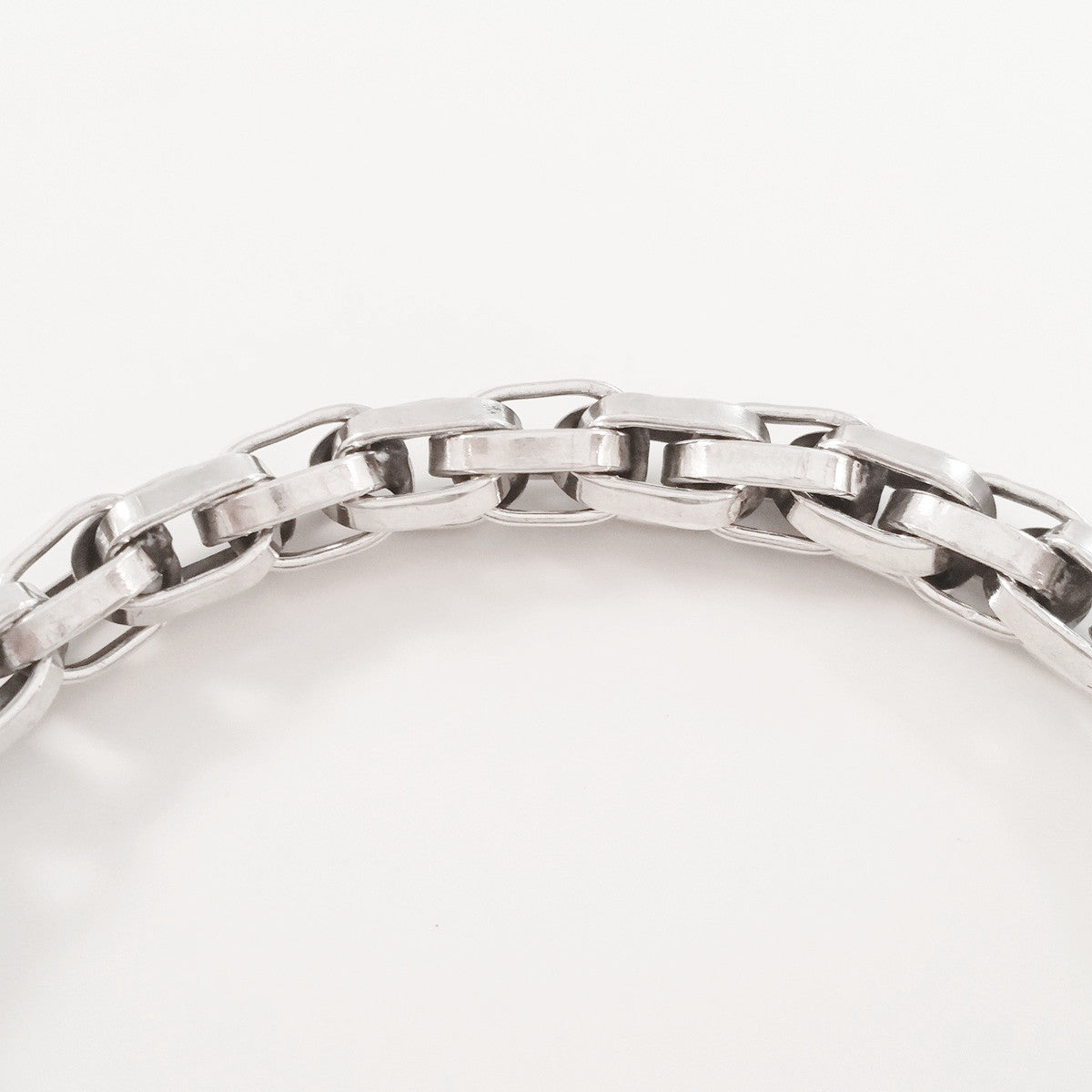 925 HANDMADE STERLING SILVER ROPE LINK CHAIN MEN'S BRACELET 6.80MM.
