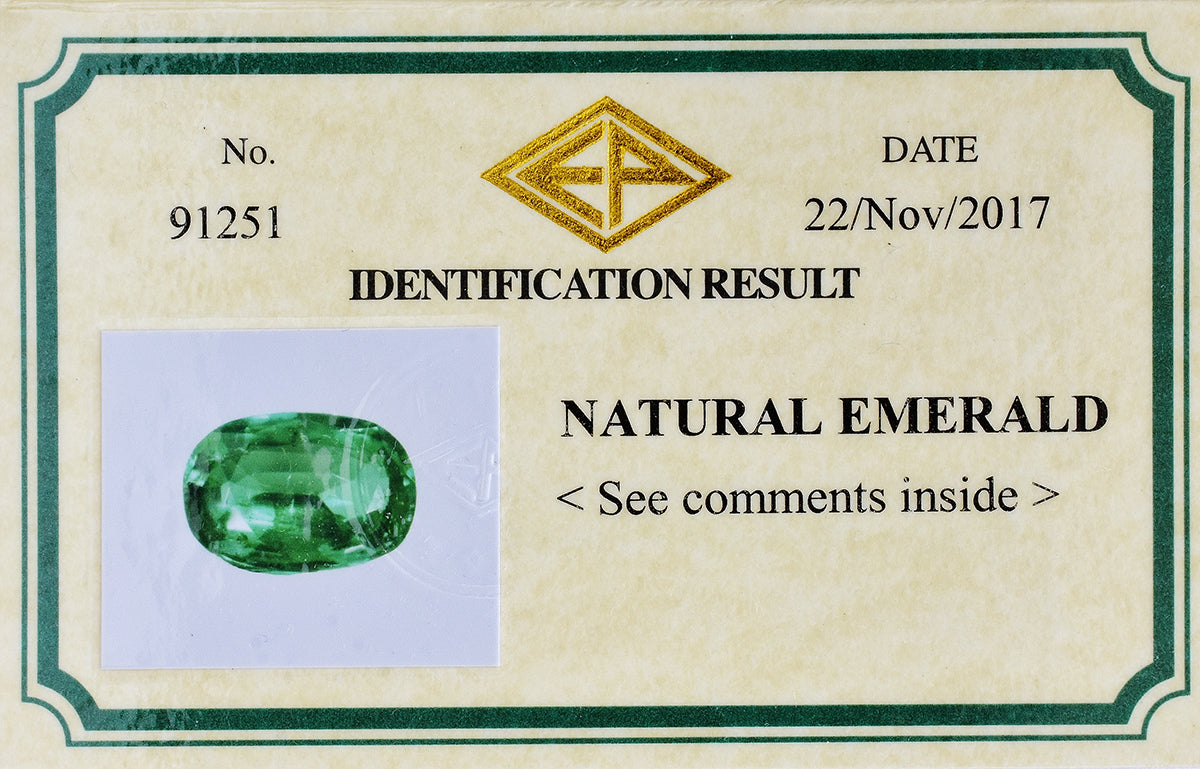 18K SOLID GOLD 2.30CT NATURAL OVAL EMERALD CLUSTER RING WITH 16 VS/G DIAMONDS.