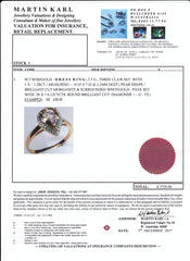 9K SOLID ROSE GOLD 1.28CT NATURAL PEAR MORGANITE HALO RING WITH 29 VS/G DIAMONDS.